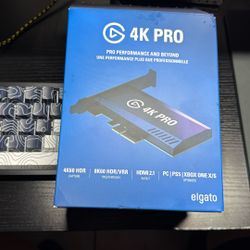 NEW Elgato 4K PRO Streaming Capture Card