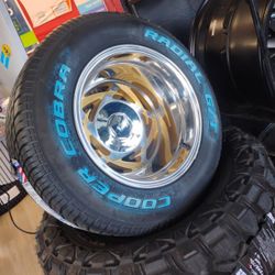 15x12 Esko Rims 6 Lug 6x139 6x5.5 On New Tires 295 50 15