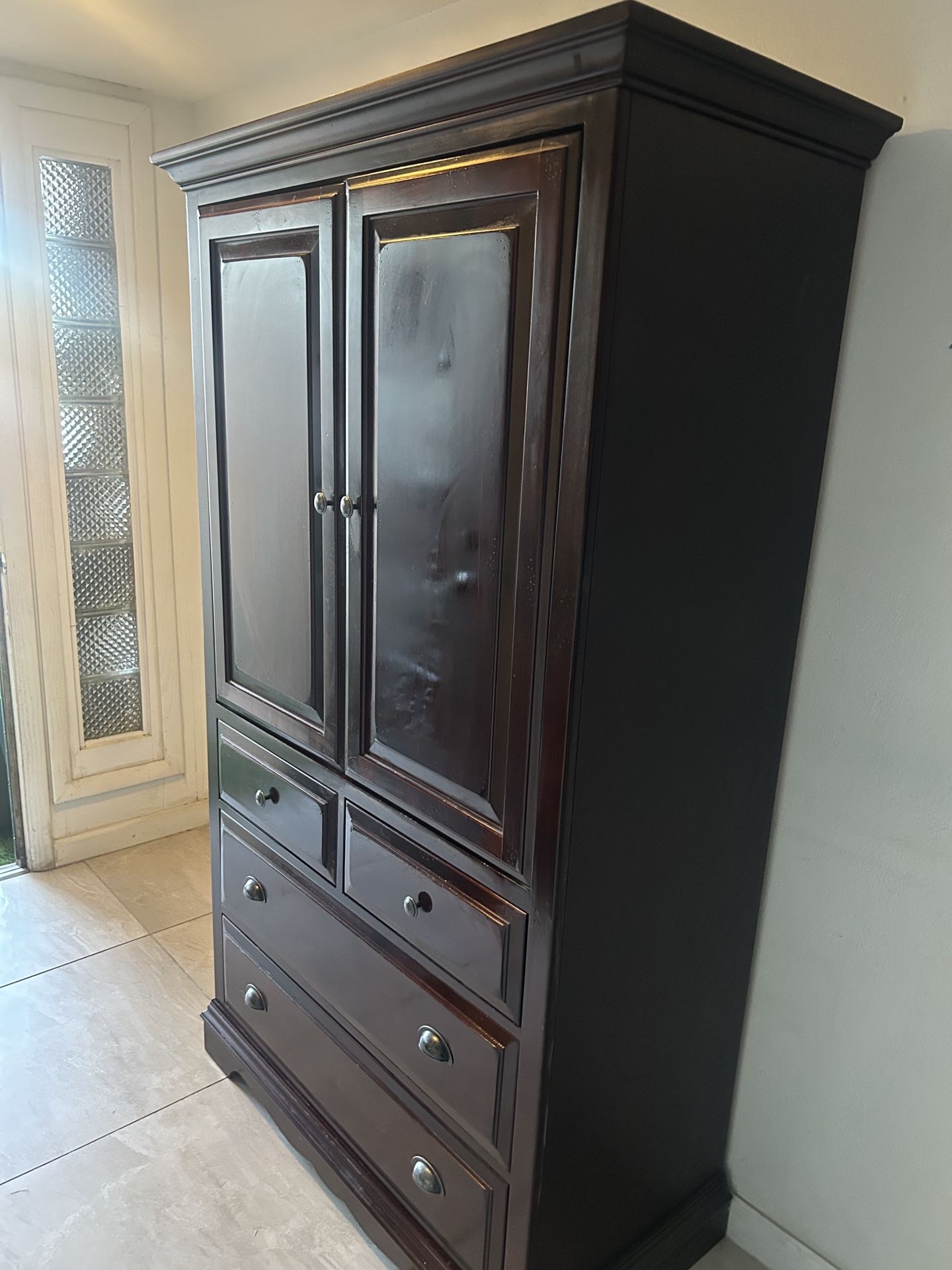 Beautiful Wood Decor Cabinet