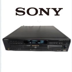 SONY CDP-CE535 CD Player/ Changer w/ CD Text Excellent Working Condition!