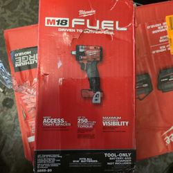 Milwaukee
M18 FUEL GEN-3 18V  1/2 in. Compact Impact Wrench with Friction Ring (Tool-Only)