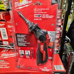MILWAUKEE M12 SOLDERING IRON (TOOL-ONLY)