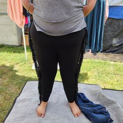 Torrid Fringe Pixie Pants