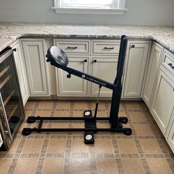 The DB squat machine