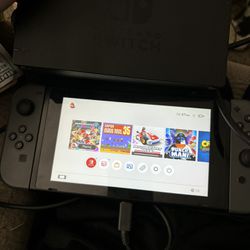 OG Nintendo Switch Mario Kart Dock And Cords 