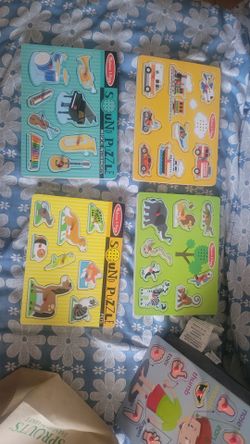 4 Melissa & George Sound Puzzles and bonus puzzle
