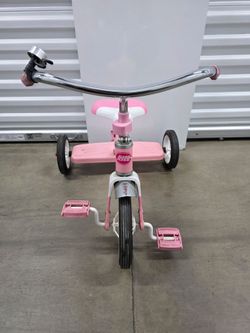 Radio Flyer Classic Pink  Tricycle, Toddler Trike, Tricycle for Toddlers Age 2-5, Toddler Bike