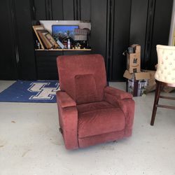 Red Recliner Seat