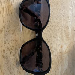 Black And Clear Coach Sunglasses In Perfect Condition 