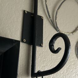 Two 9 Inch Wall Hooks