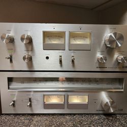 Pioneer Vintage Amplifier and Tuner 