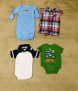 Baby Boy Clothes (Size 6 Months) (12 pieces)