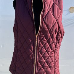 Burgundy Vest