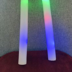 2 Pack LED Glow Sticks