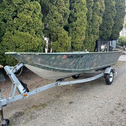 14 Ft Fisher Aluminum Boat