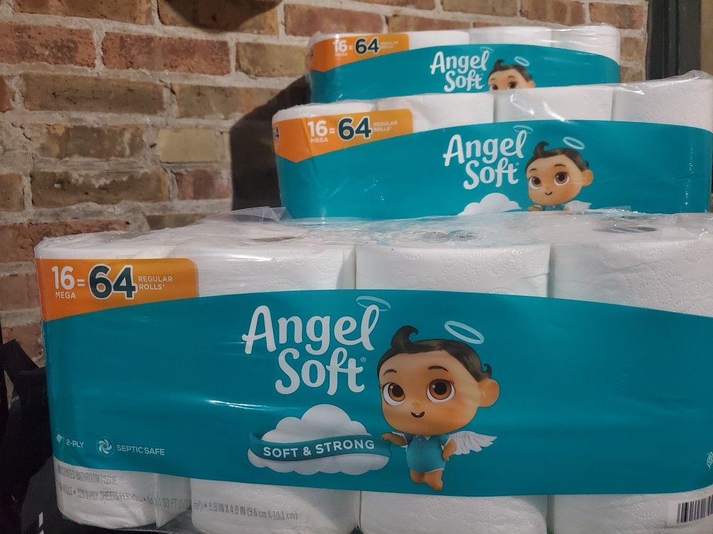 3 Packs Of Angel Soft