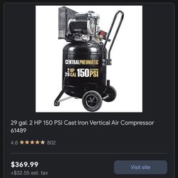 29 Gal Air Compressor 