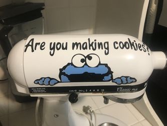 Cookie Monster decal
