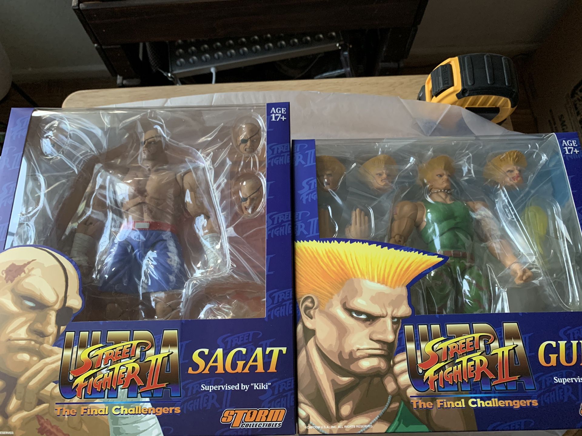 Storm Collectibles Sagat & Guile Discounted 2 pk