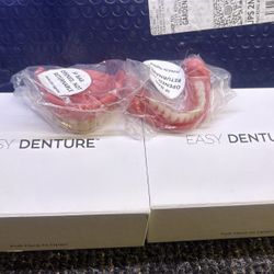 Easy Denture, Boil, And Bite Dentures