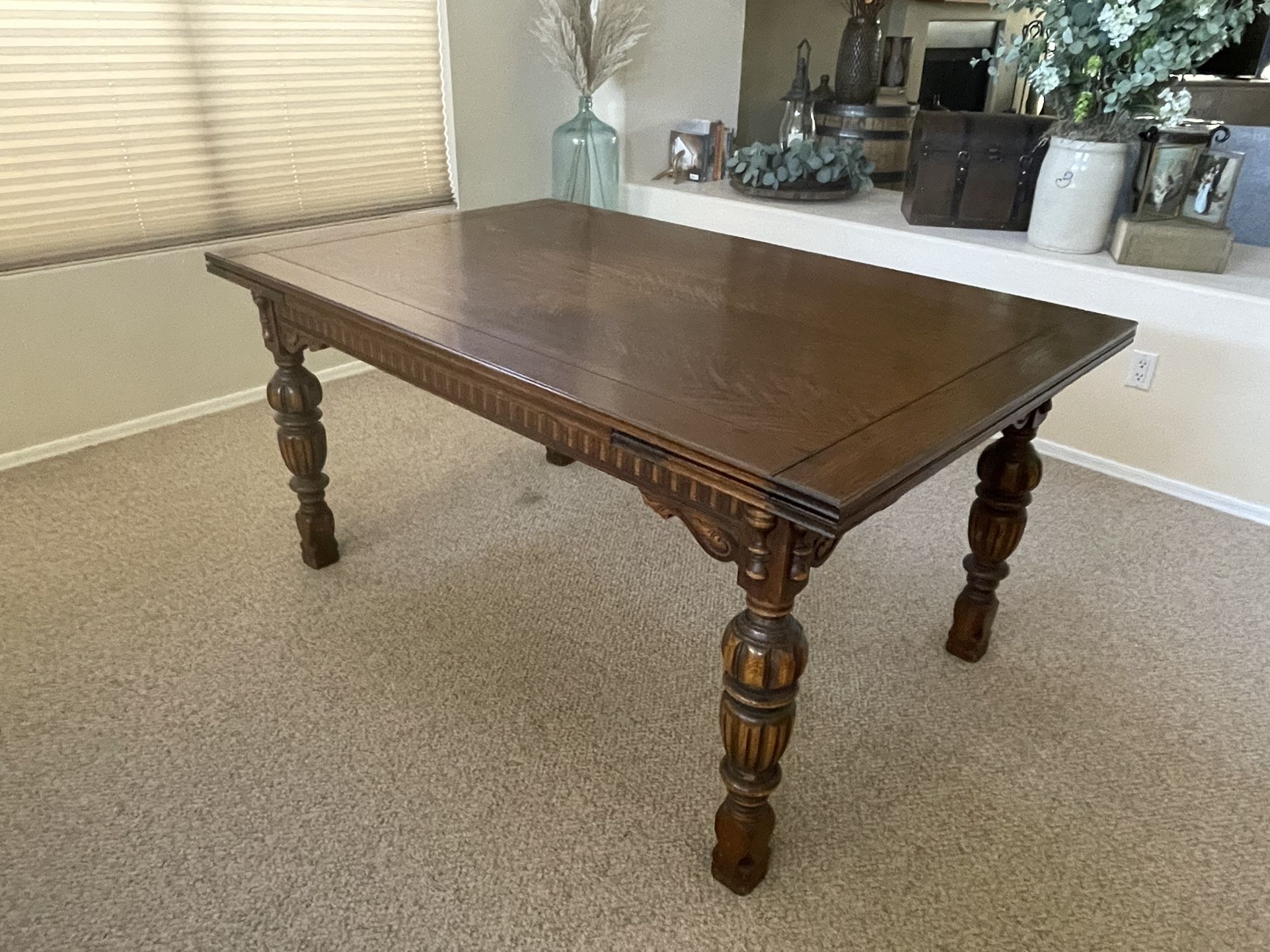 Solid Wood Dining Table