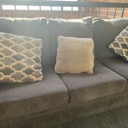 2-Piece Brown Sofas/Couch For Sale