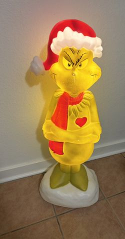 Light-Up Grinch Blow Mold