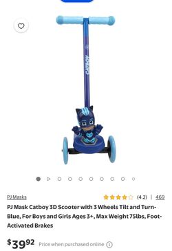 PJ Masks Catboy scooter