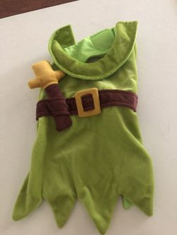 Dog Disney Peter Pan Costume Small 