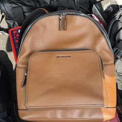 Michael Kors Leather Backpack