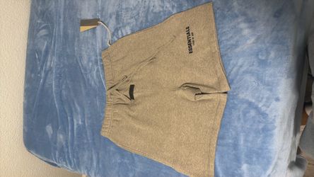 Fear of God Essential, Dark Oatmeal shorts, medium