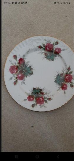 Hammersley "Grandmother's Rose" Plate