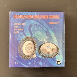 Derusting Weeding Wheel Size 6”