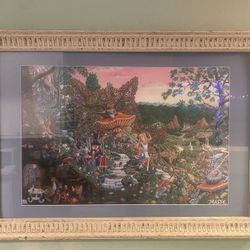 Masse Print In Beautiful Frame 28 1/2” x 40 1/2”
