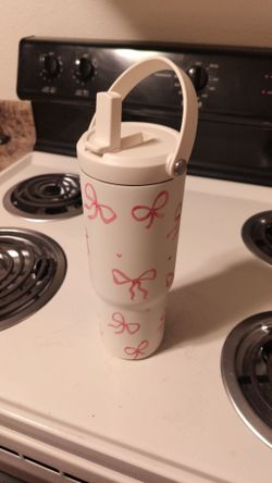 Hydrapeak Pink Bow Tumbler
