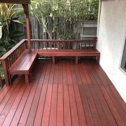 Wood Bench