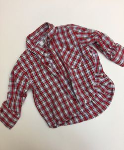 Early days 9-12 months long sleeve shirt cotton