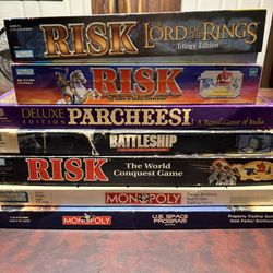 Board Games Monopoly Risk And The Rest 