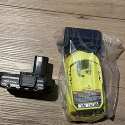 Riobi Charger With 18v Battery