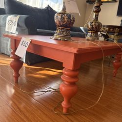 Coffee Table, Orange