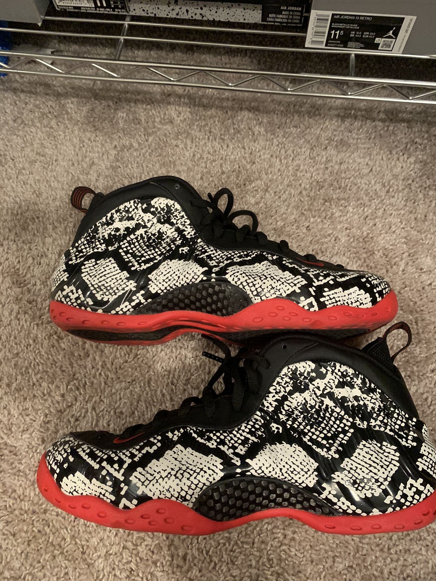 Nike Air Foamposite One Albino Snakeskin