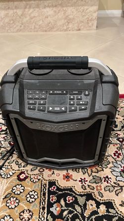 Ecoxgear speaker, Bluetooth, portable