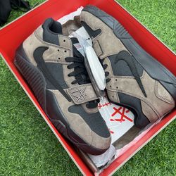 New Jordan Jumpman Jack Travis Scott Mocha Brown Size 12M