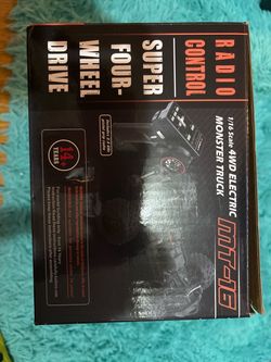 4 wheeled RC electric monster truck
