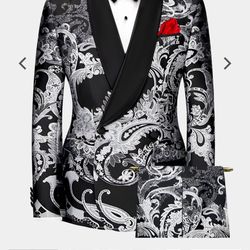 Paisley 4 Piece Tuxedo