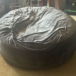 Foam bean bag chair