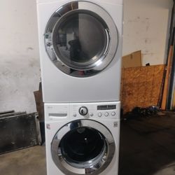 L G Washer And Dryer Electric Stackable 