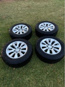 2021 Stock chevy Silverado OEM wheels