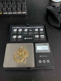 14k rope necklace