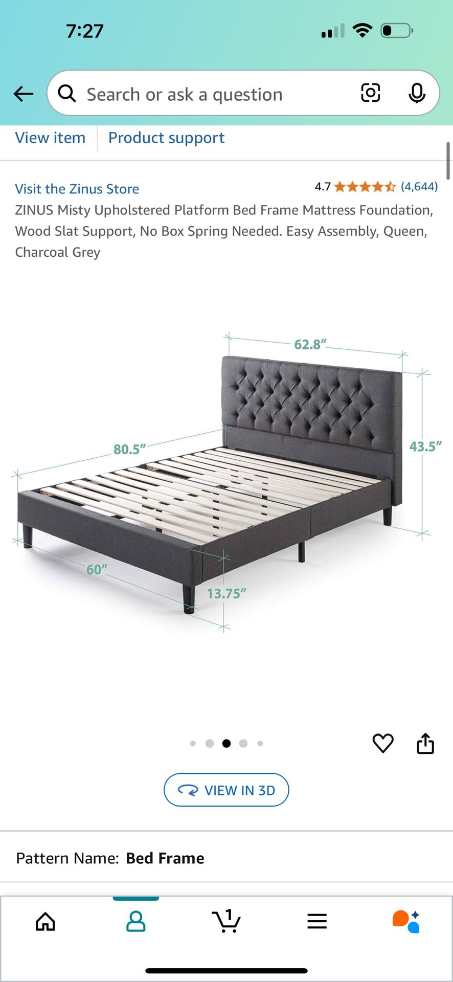 Queen Bed frame